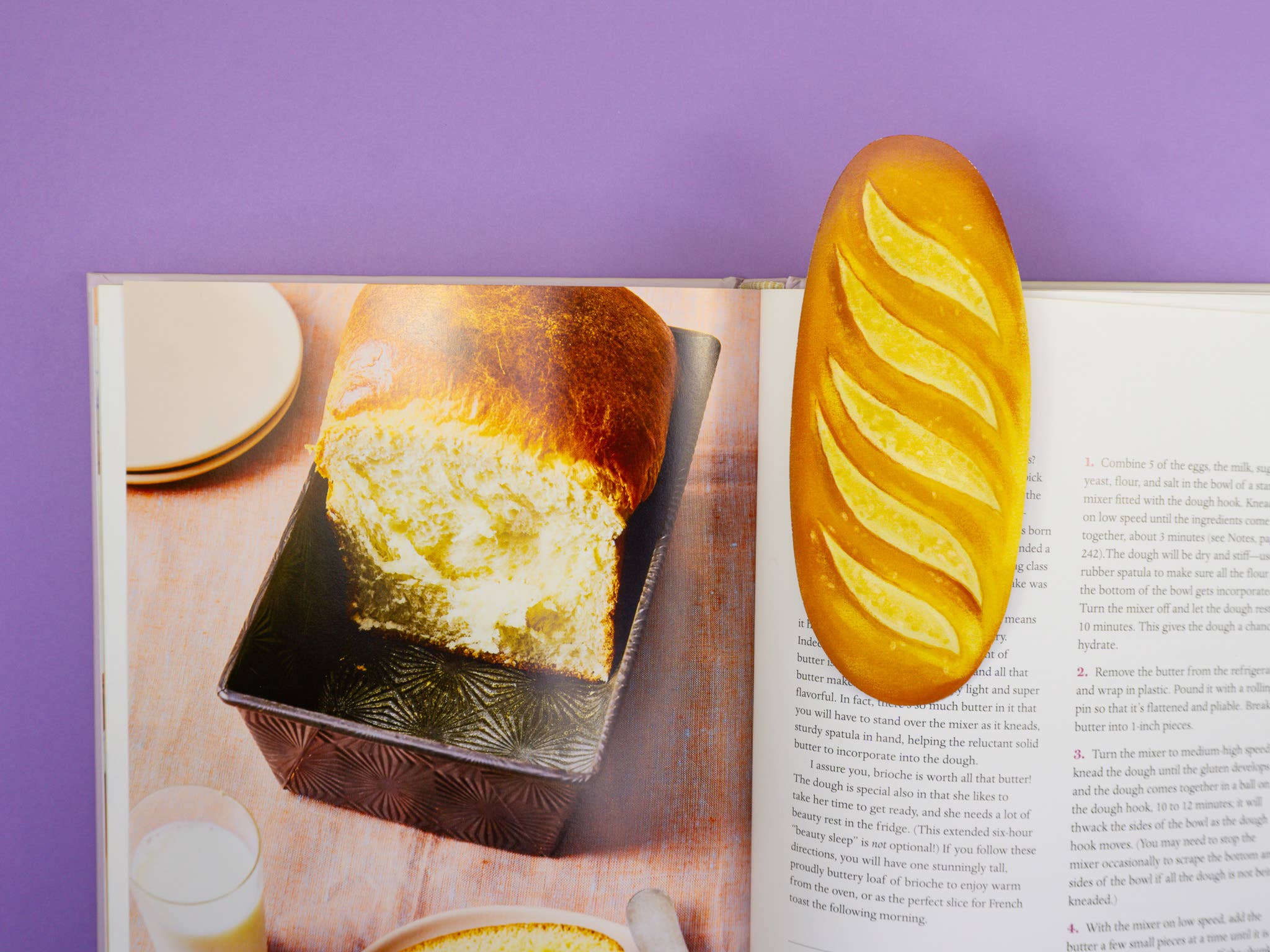 Grey Street Paper - Wholesale Bladwijzer - Bread Baguette Die-Cut bladwijzer