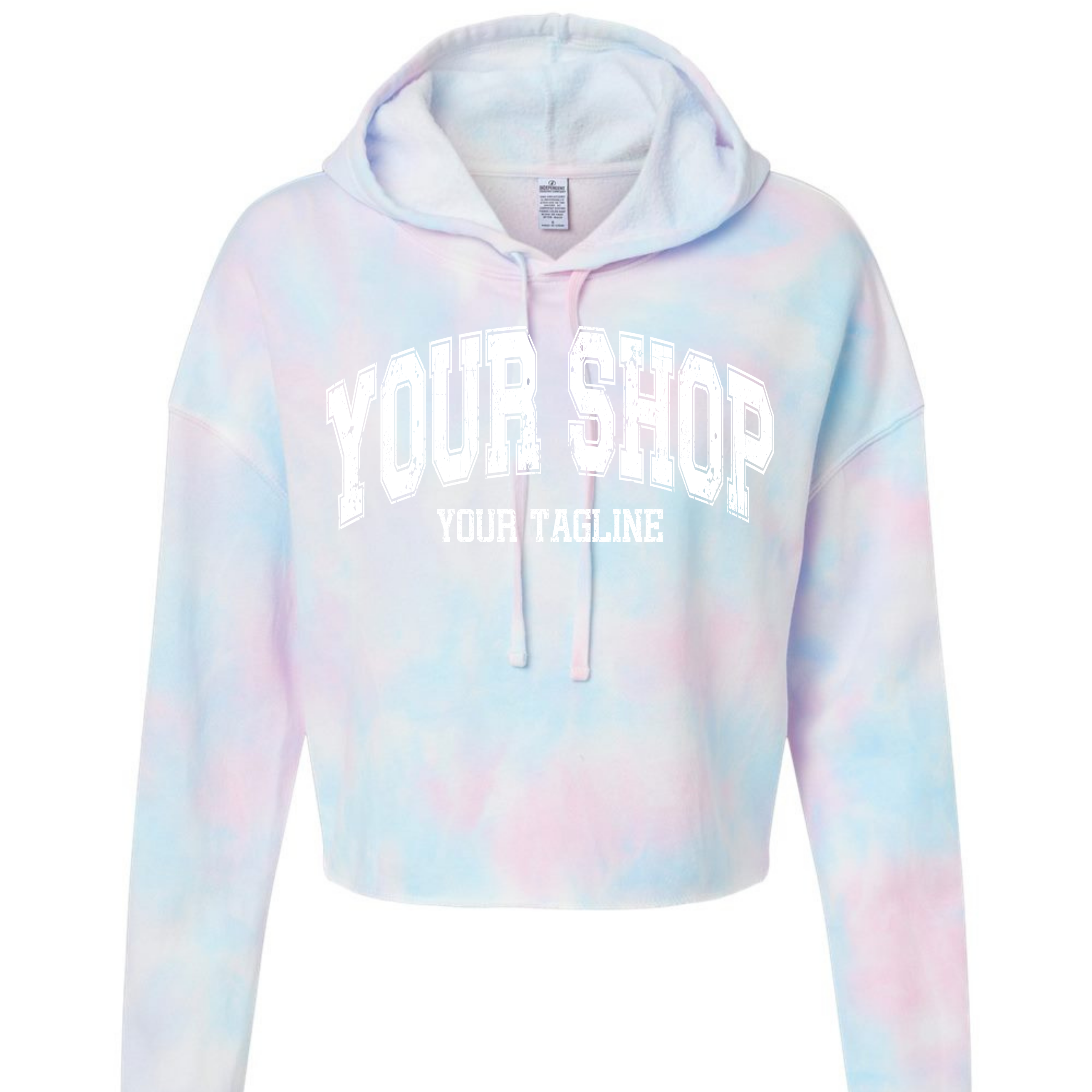 Faith & Life Christian Brands – Engroshandel Grafisk Sweatshirt - Dame – Skræddersyet mærket logo atletisk kort hættetrøje spirit wear18