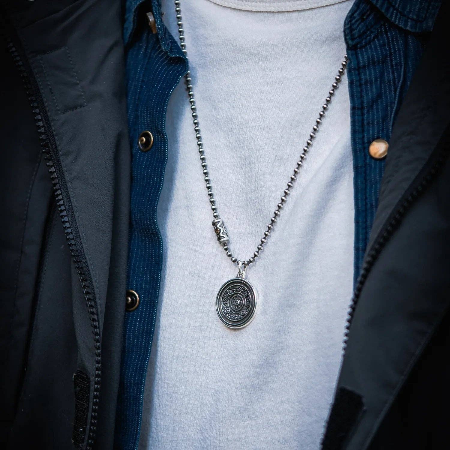 Coppertist.wu - Venta al por mayor Collares de cadenas y eslabones - Collar con cadena de bolas Ruyi, 3 mm4