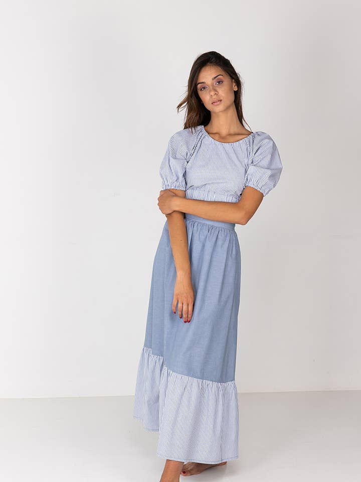 Cami skirt - gonna lunga cotone per la vendita all'ingrosso da parte di Simplicitas
