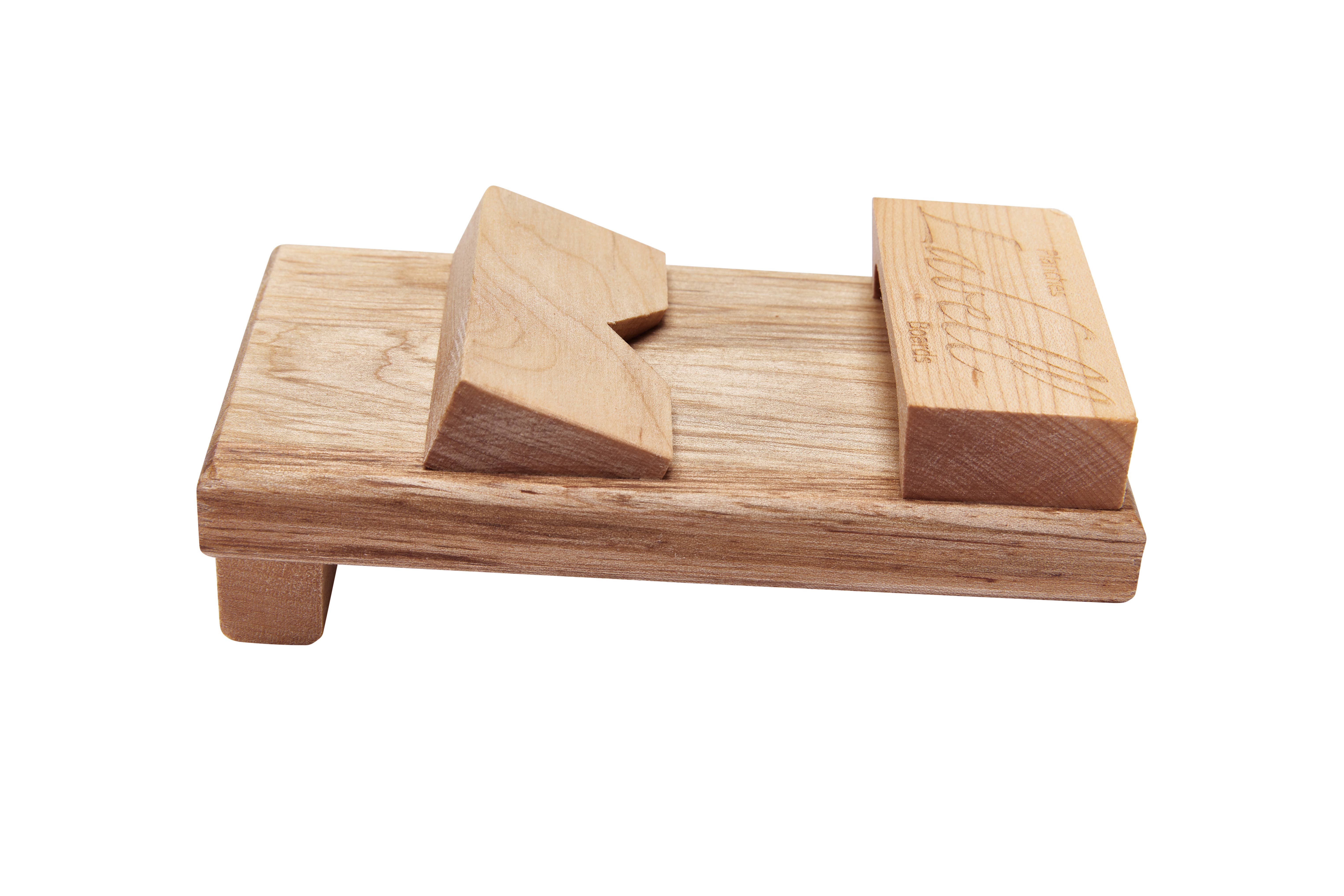 Labell - Vente Planche à découper - Planche à huîtres - Labell - LA-63012 - 3.5" x 6.5" x 2"2