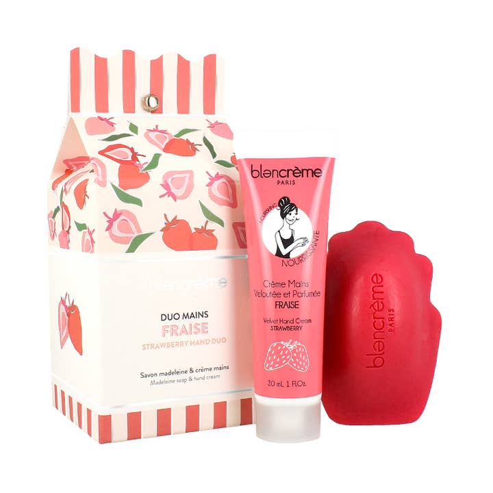 Blancreme Hand Delice Duo - Strawberry for wholesale by Blancrème Paris
