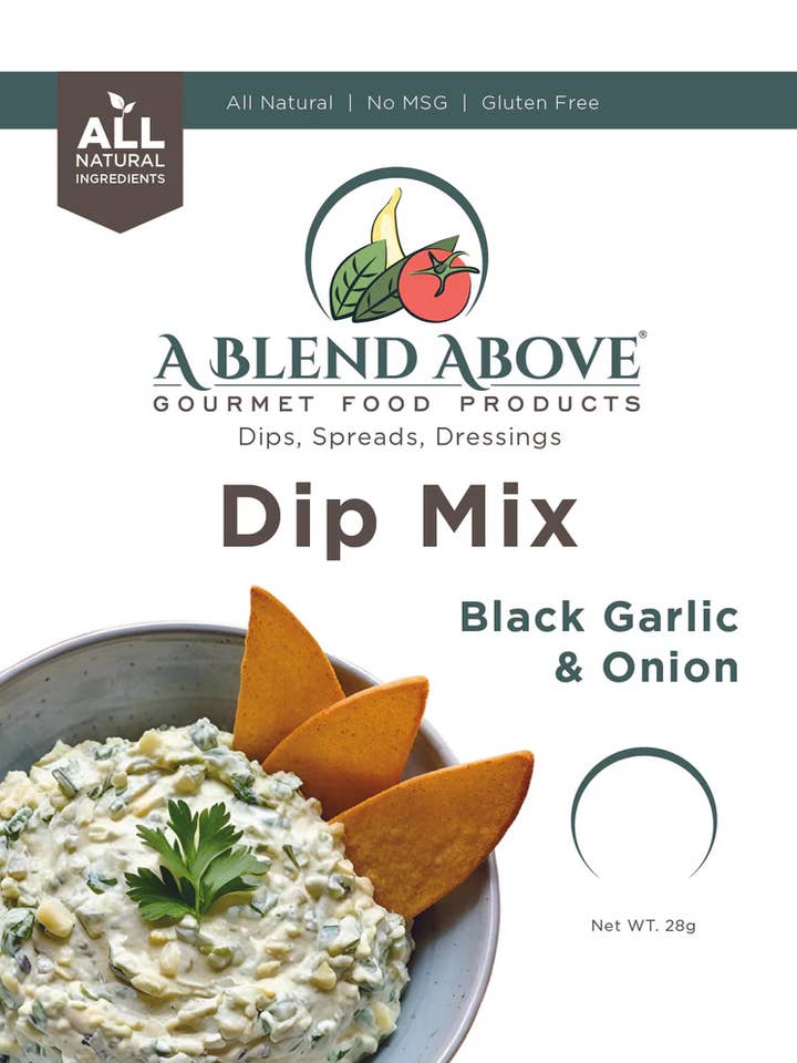 Sort hvidløg og løg dipmix for engroshandel hos A Blend Above