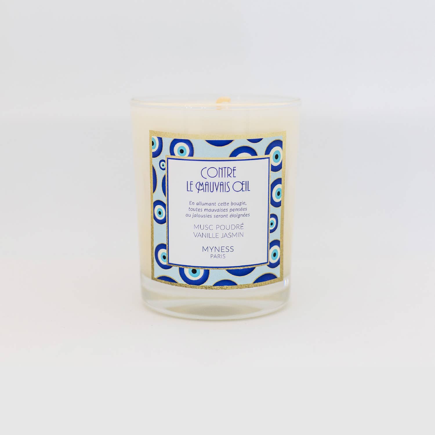 Les Jardins de Nana - Wholesale Jar/Filled Candle - Candle against the evil eye - MYNESS