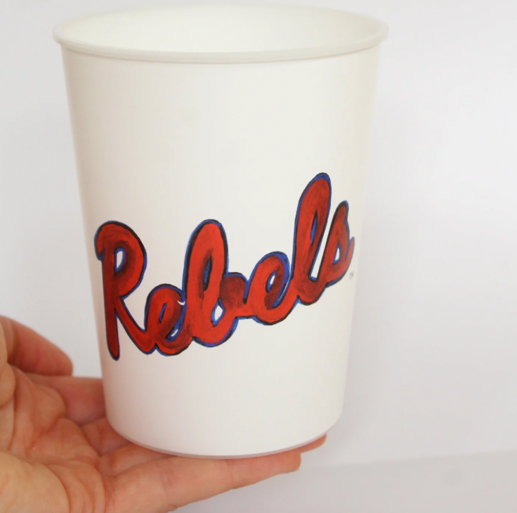 FOSTER - Wholesale Disposable Cup - Ole Miss Rebels Reusable Collegiate Cup Set1