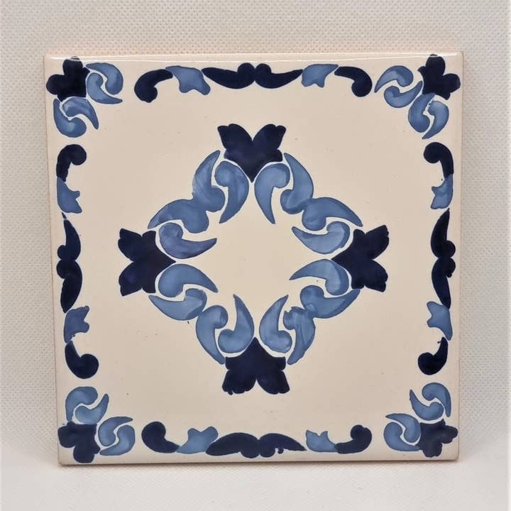 Handpainted Tiles: Coasters & Pot Holders - Urban Minimalism for wholesale by Hazbruk Ceramics