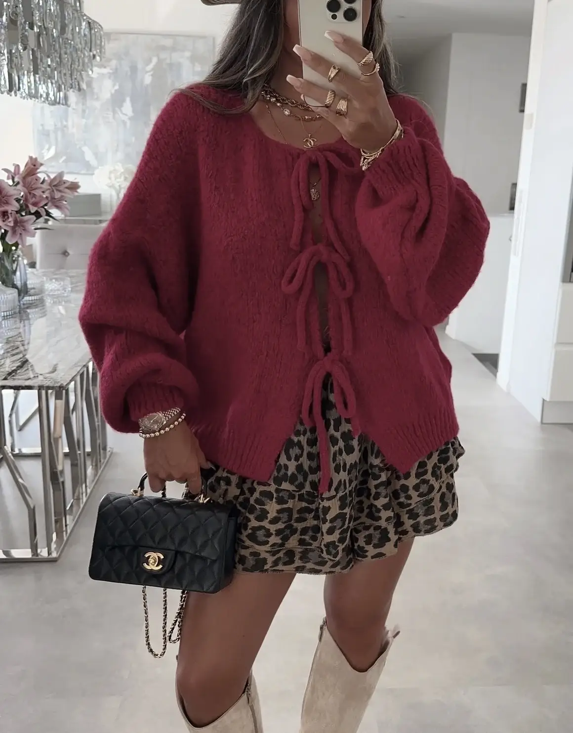 ESTEE BROWN - Venta al por mayor Cárdigan - Mujer - Chaleco de lana con cordones - 2461813