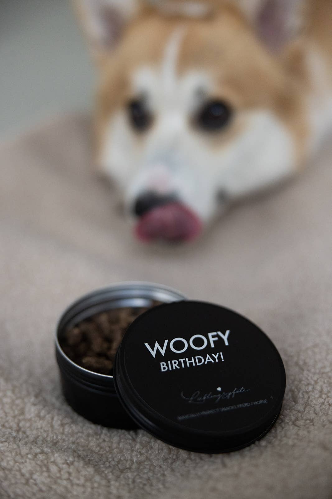 Lieblingspfote - Wholesale Pet Treats - Dog - Party Snacks - WOOFY BIRTHDAY - Horse 60g2