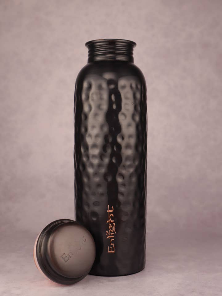 Enlight copper bottle 500 ml - ANTIQUE DROPS design for wholesale by Enlight Love