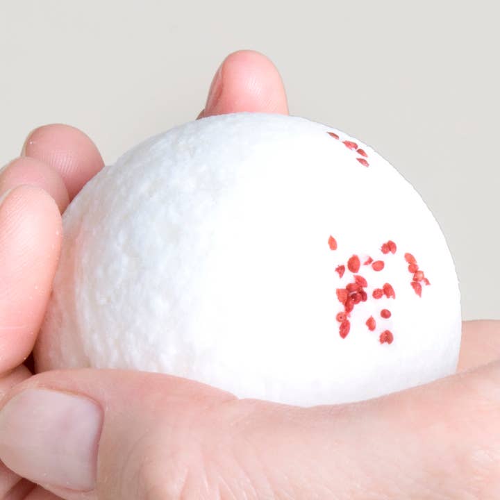 Lizush - Wholesale Bath Bomb/Fizz - Spearmint Bath Bombs-100 Units-100%natural-each wrapped-4oz0