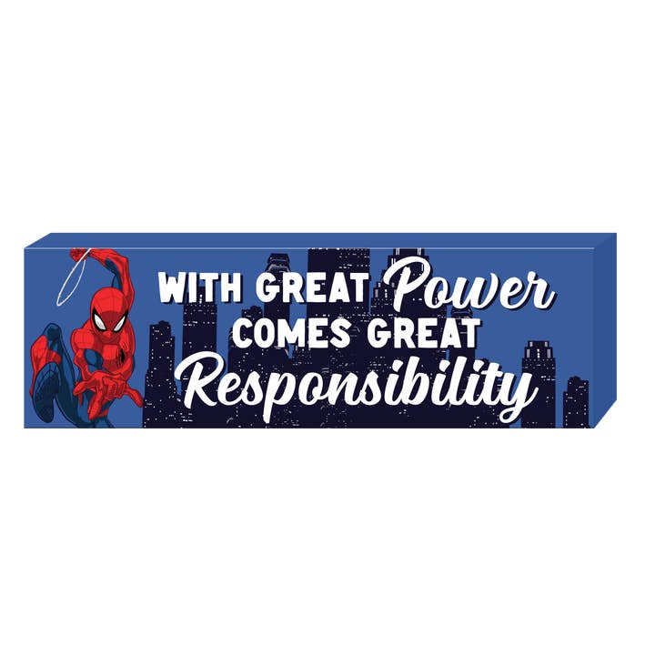 Silver Buffalo - Wholesale Wood Wall Art - Marvel Comics 3.75” x 12” x 1.5” MDF Box Sign