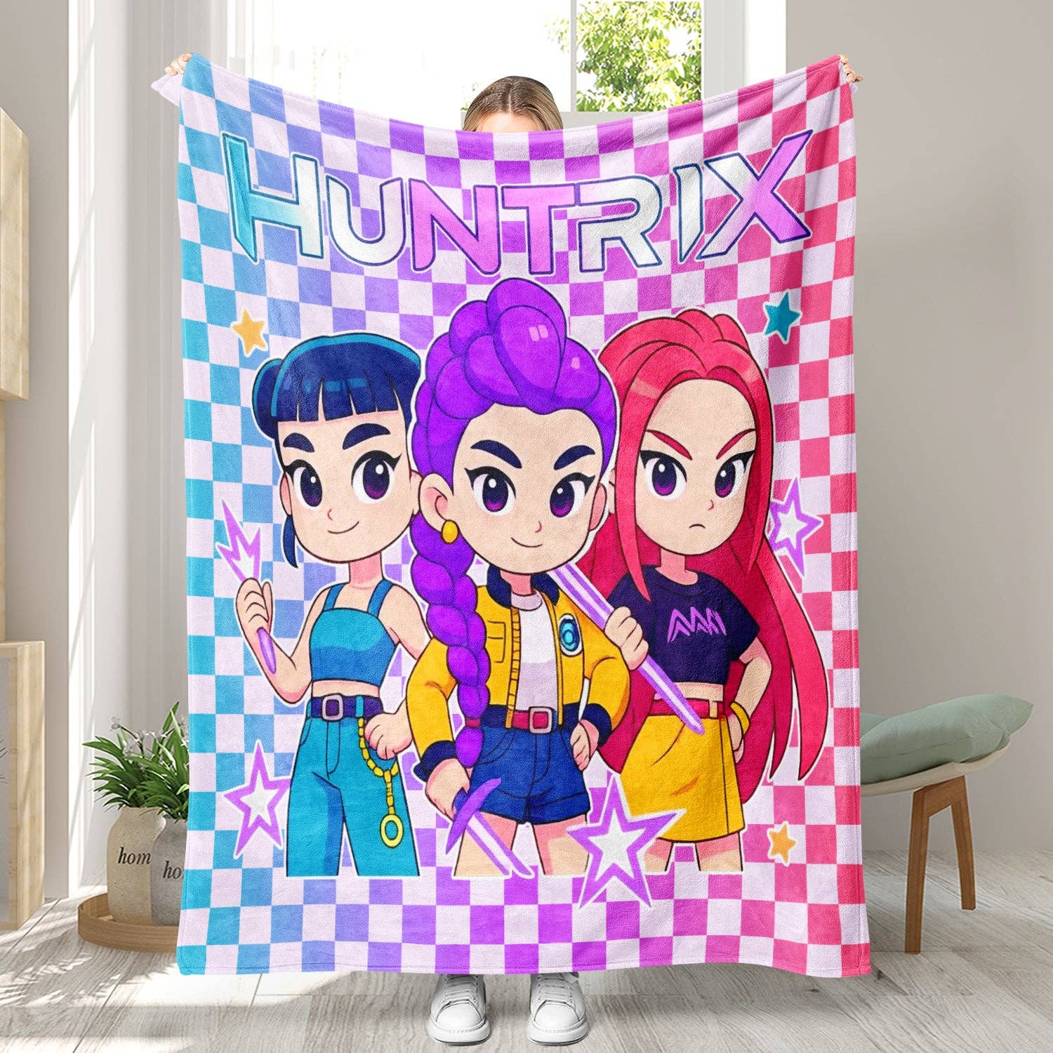 Little Trendy - Wholesale Throw Blanket - KDH K-pop inspired Throw Blanket soft flannel Blanket8