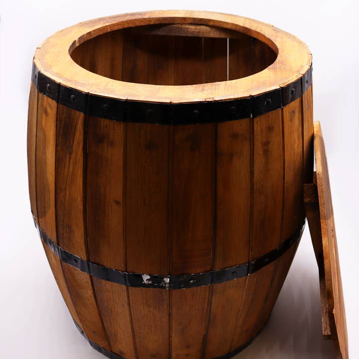 AWGifts Europe - Wholesale Stool - Albasia Wood Beer Barrel Tables & Stools3