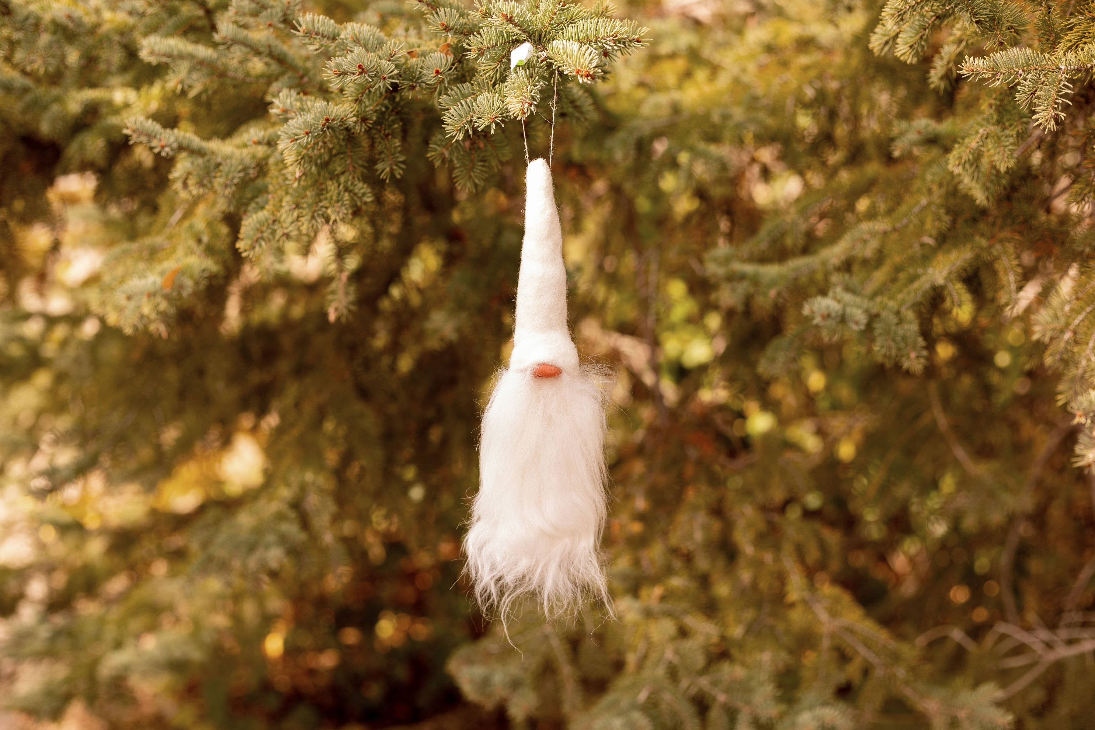 Talla Imports - Wholesale Ornament - White Gnome Ornament0