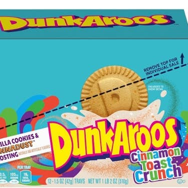 iSweet.ca - Wholesale Cookie - (S6-05) DnkrsVnllCks-CnnmnTstCrnchFrstng1.5oz( 42g x12 units0