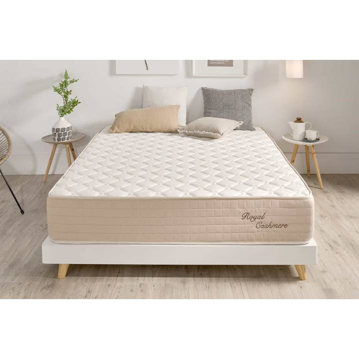 Moonia - Venta al por mayor Cama - Colchón Viscoelástica Royal Cashmere, 140x200cm - Moonia