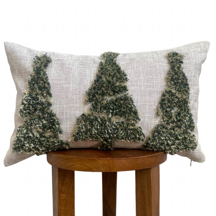 Noel Lumbar Pillow Cover for wholesale by Busa Designs