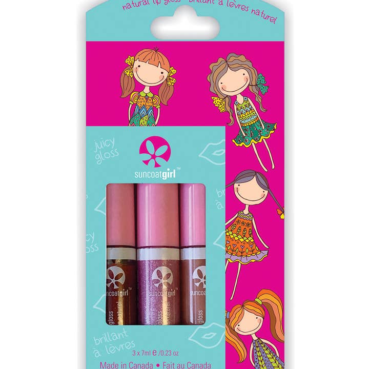 Suncoat - Wholesale Lip-gloss - Trio Lip Gloss Kit - Juicy Gloss0