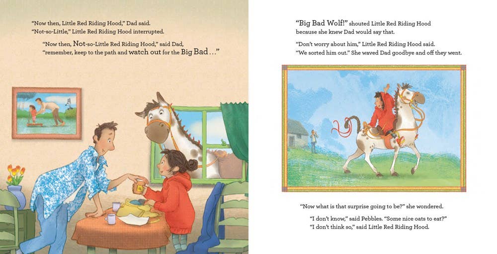 HarperCollins - Wholesale Preschool Book (3-5) - Not-So-Little Red Riding Hood : Michael Rosen2