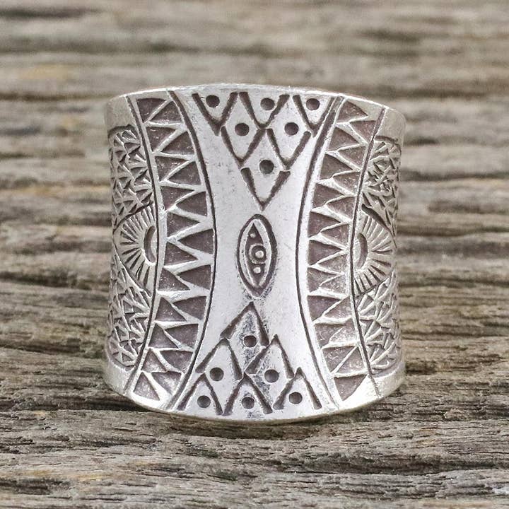 NOVICA - Wholesale Cocktail/Statement Ring - Exotic Thai Sterling Silver Wrap Ring1