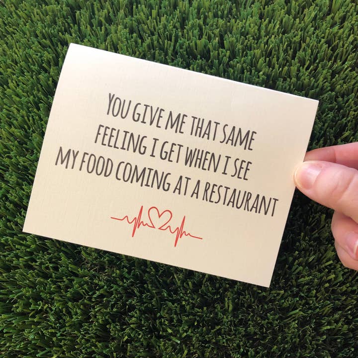 Personal Paper Hugs - Vente Cartes de Saint-Valentin - Carte de Saint-Valentin drôle pour petit ami, carte de Saint-Valentin sarcastique, carte de vœux amusante pour la Saint-Valentin, carte d'amour de la Saint-Valentin1