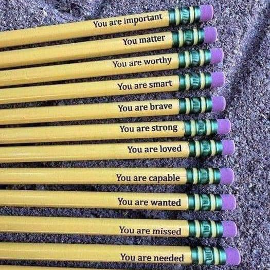 Bekræftelsesblyanter for engroshandel hos Ebony's Tees's and Crafts