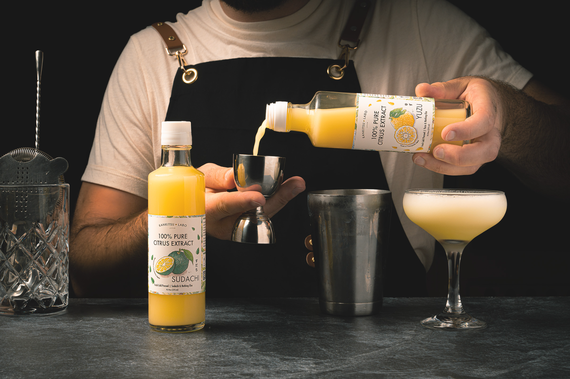 KANKITSU LABO - Wholesale Flavored Syrup - 100% Pure Yuzu Extracts | ゆず | 9.3 floz6