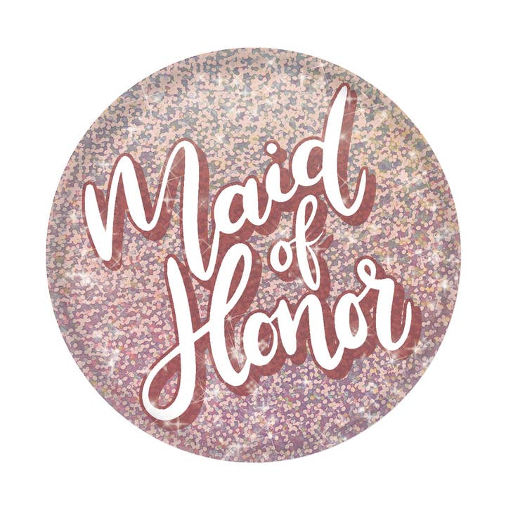 Beistle - Wholesale Lapel Pin/Button - Maid Of Honor Button0