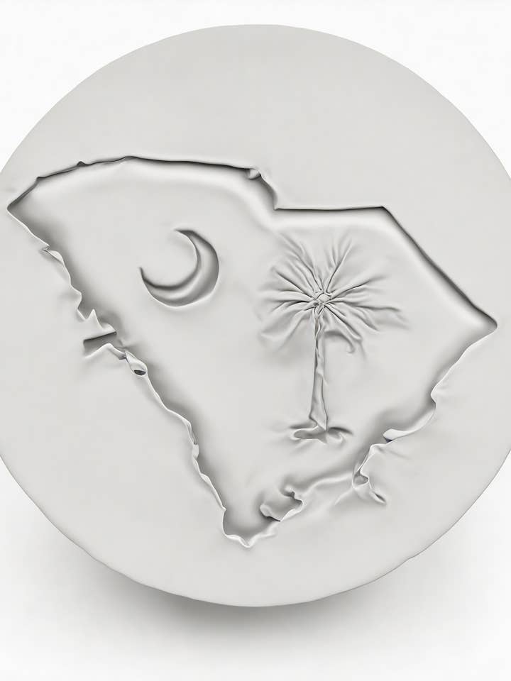 South Carolina Drink Coasters for wholesale by McCarter Coasters