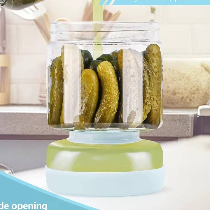 Glass Kraut Juice Separator Jar-Leakproof Airtight Lid for wholesale by VIGOR