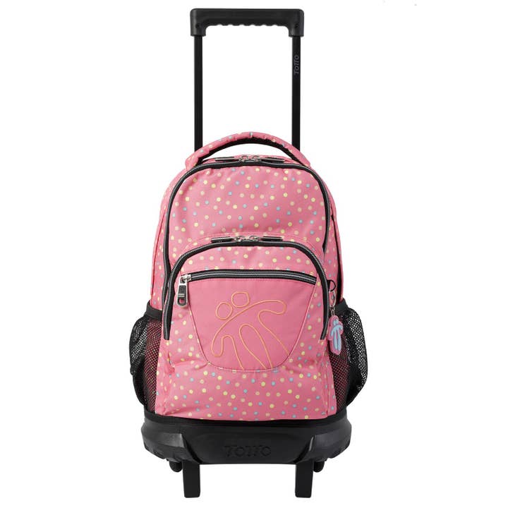 Small school backpack with wheels Resma for wholesale by TOTTO