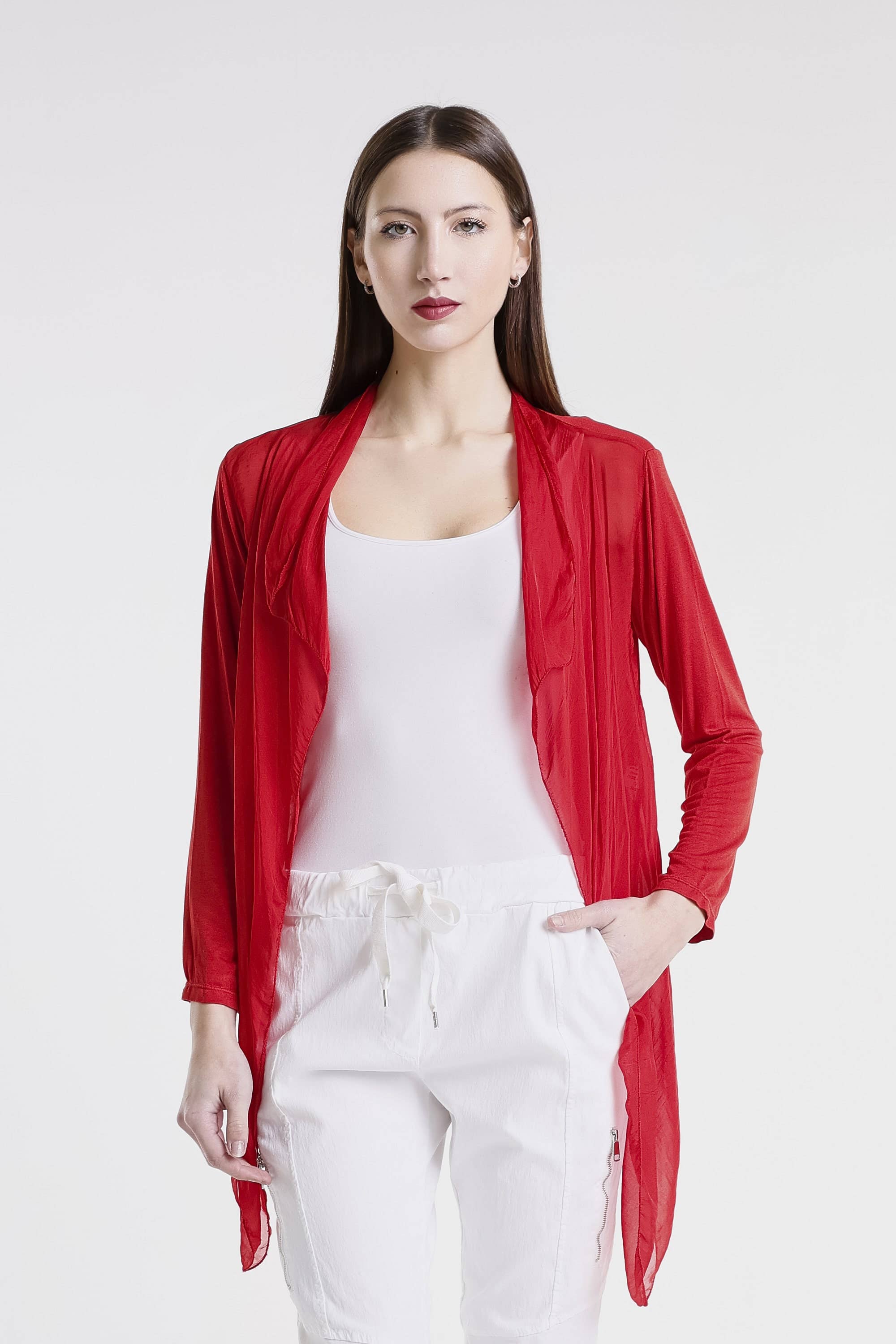 TINA Stephens Italy/Tees By Tina – wholesale Wrap – Women's – Ansley Silk Front Tie Wrap (BQ233)26