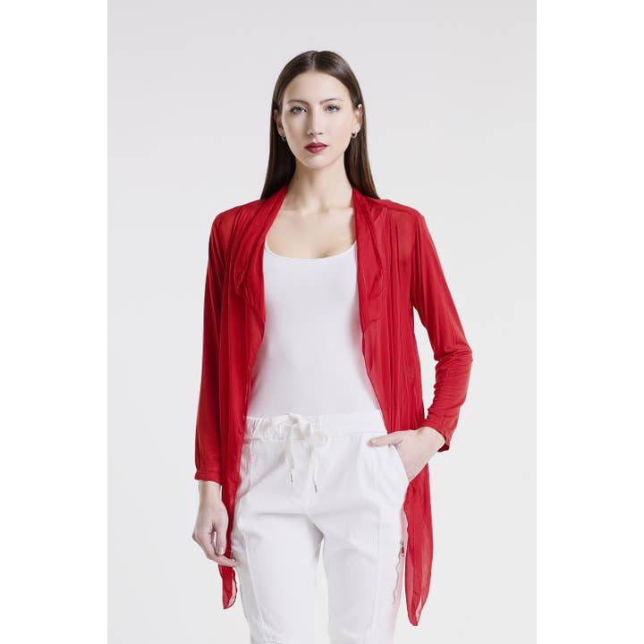 TINA Stephens Italy/Tees By Tina – wholesale Wrap – Women's – Ansley Silk Front Tie Wrap (BQ233)26