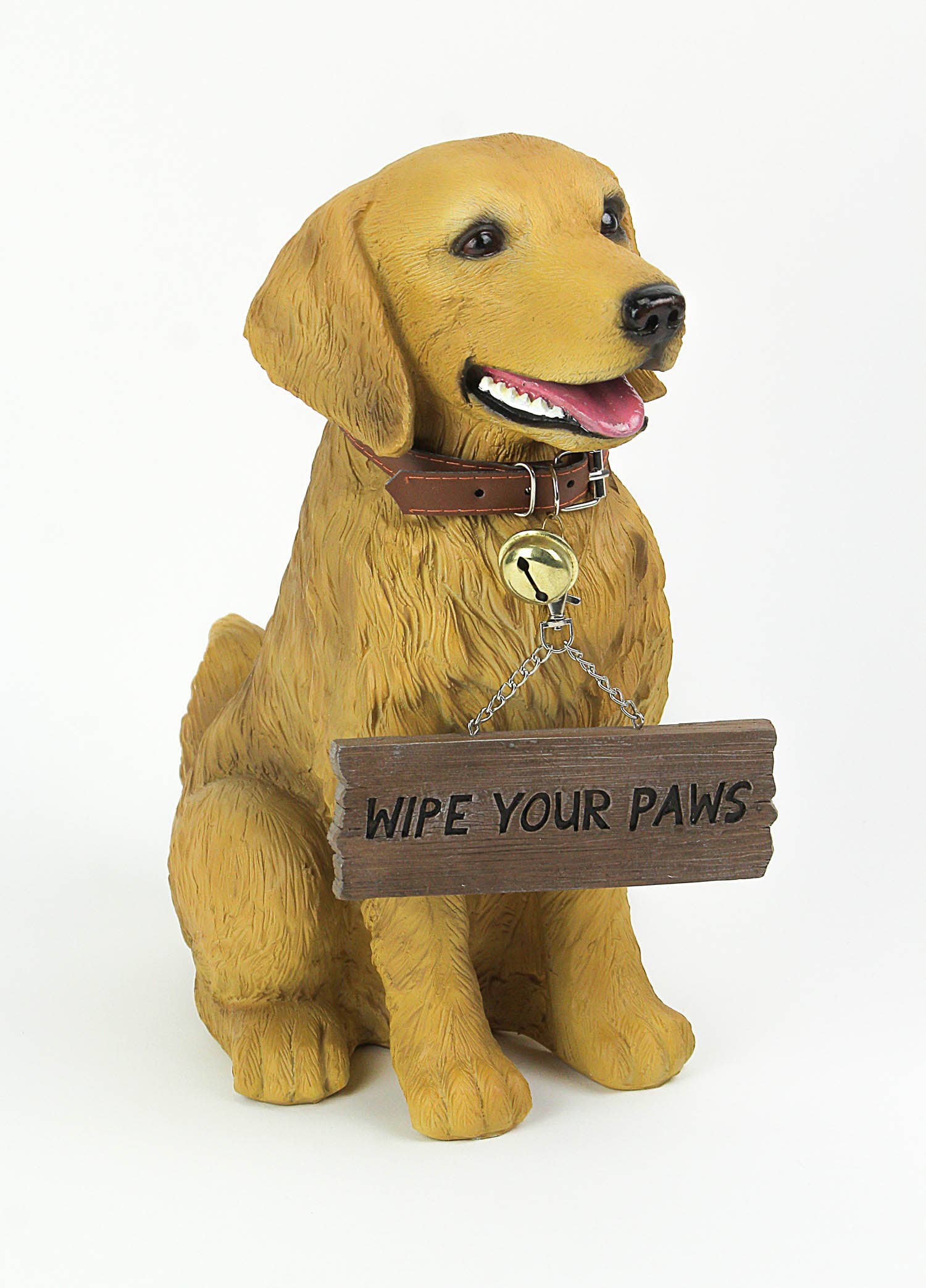 Zeckos - Wholesale Sculpture - Harley the Golden Retriever Dog Lifelike Statue 12.75 Inches1