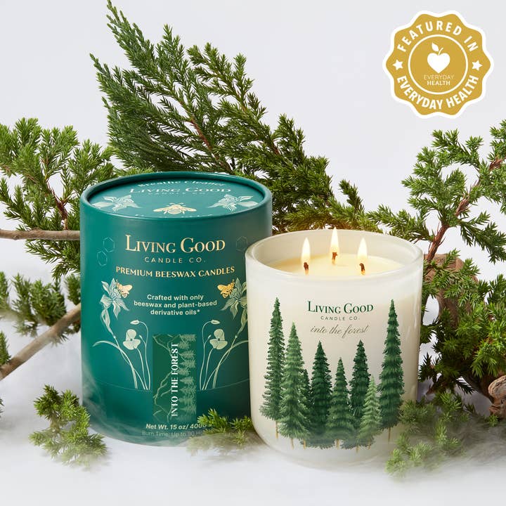 INTO THE FOREST for wholesale by Living Good Candle Co.