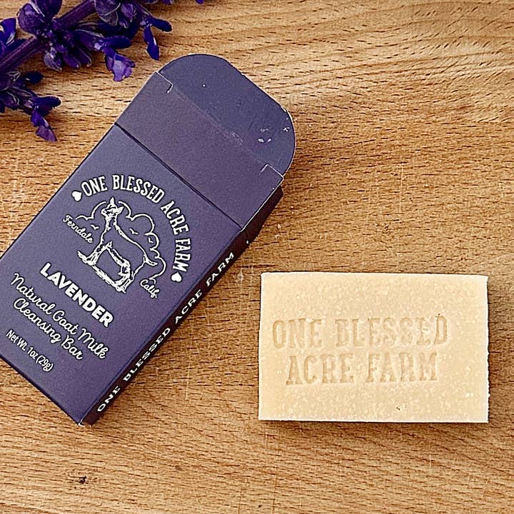 One Blessed Acre Farm – wholesale Tvål – Färsk lavendel getmjölk Bar tvål