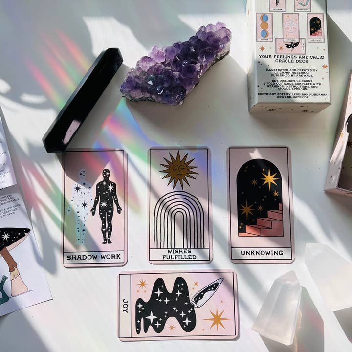 Ark Made - Wholesale Tarot Cards - Your Feelings Are Valid Oracle Deck
