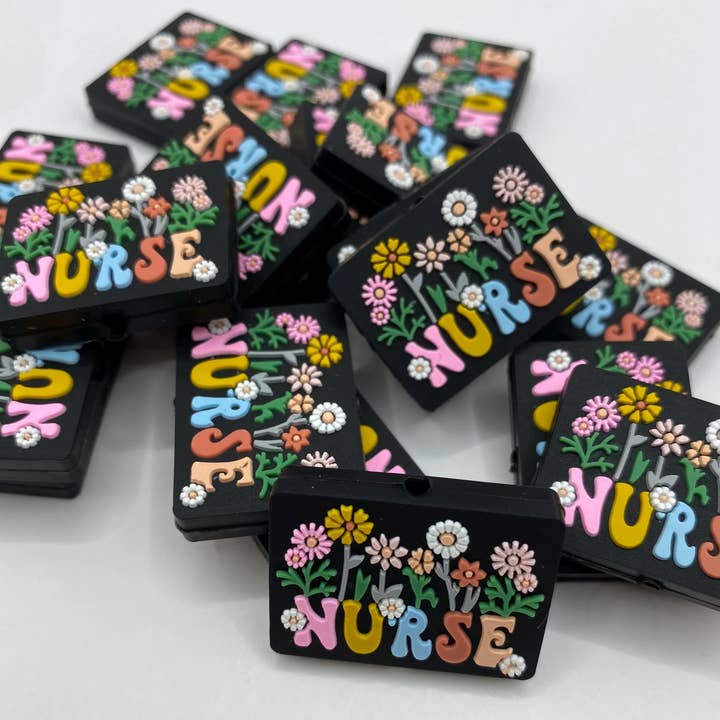 ASAP Craft Supplies - Wholesale Craft Supplies - Nurse Silicone Focal Bead