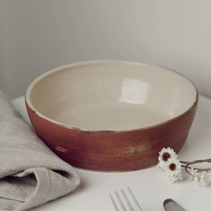 Charlotte Manser Ceramics - Wholesale Bowl - Pink Pasta Bowl