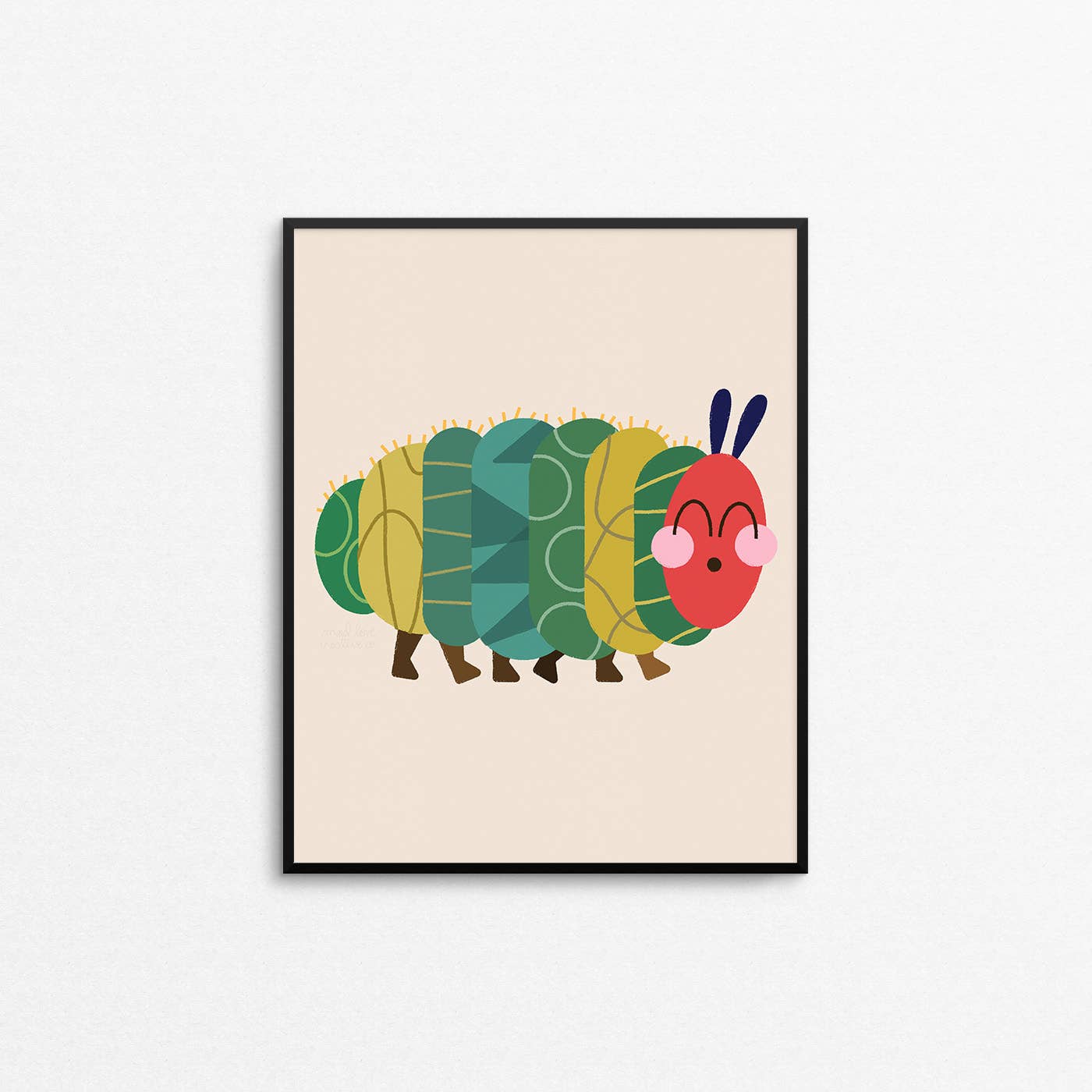 Mad Love Creative Co. – wholesale Art print – Very Hungry Caterpillar Print1