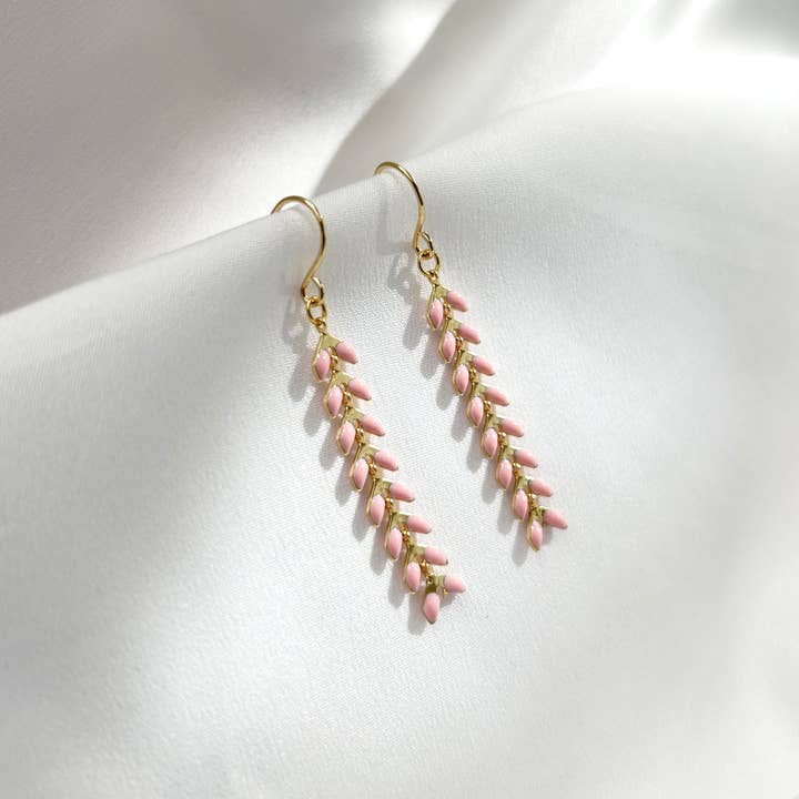 Industrial Jewellery Ltd – wholesale Link & chain bracelet – Marni Bracelet Gold and Pink