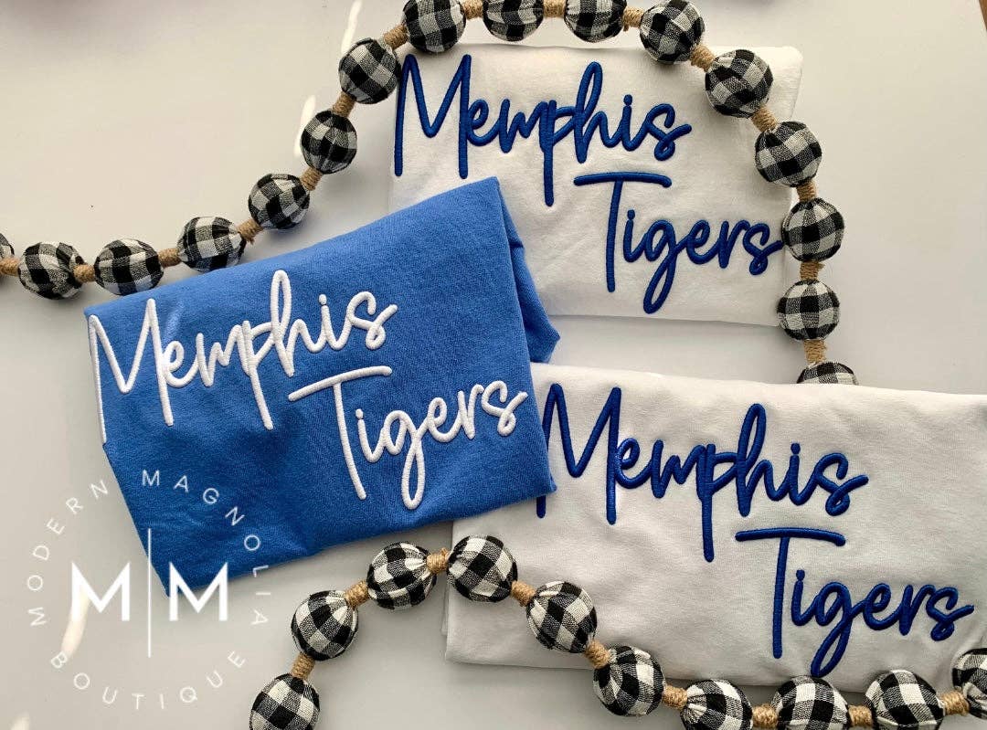 Modern Magnolia - Wholesale T-Shirt - Unisex - Embroidery 3D Puff Spirit Wear Long Sleeve | CUSTOM3