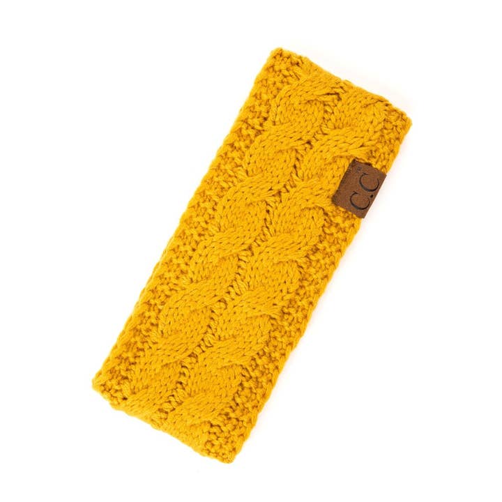 Hana - Wholesale Fashion Headband - Women's - C.C Cable Knit Solid Headband27