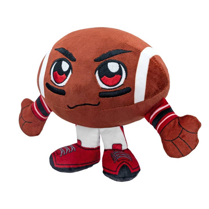 Uncanny Brands - Wholesale Stuffed/Plush Toy - Kids & Baby - Bleacher Creatures Indiana Hoosiers 8" Kuricha Football Plush4