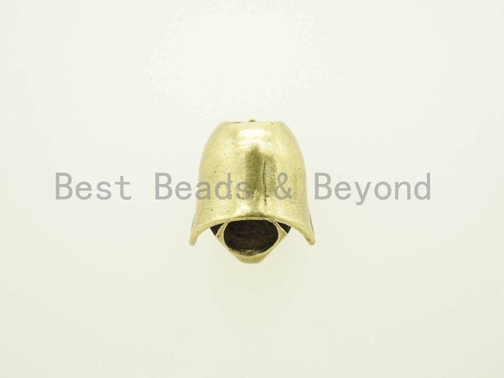 BestBeads&Beyond – wholesale Individuell berlock/hänge – Antik Darth Vader Dark Knight Soldat Hjälm Pärlor, Knot Paracord Armband Nyckelring Att Göra Pärlor, Mäns Armband, 15x17mm, 1st, sku #Y996