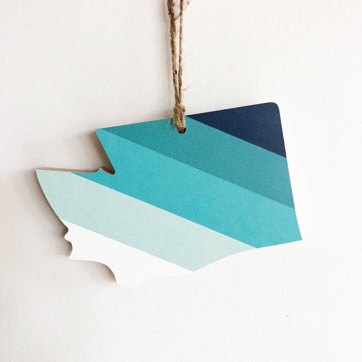 Hemlock & Heather - Wholesale Ornament - Comal Stripes State Ornaments51