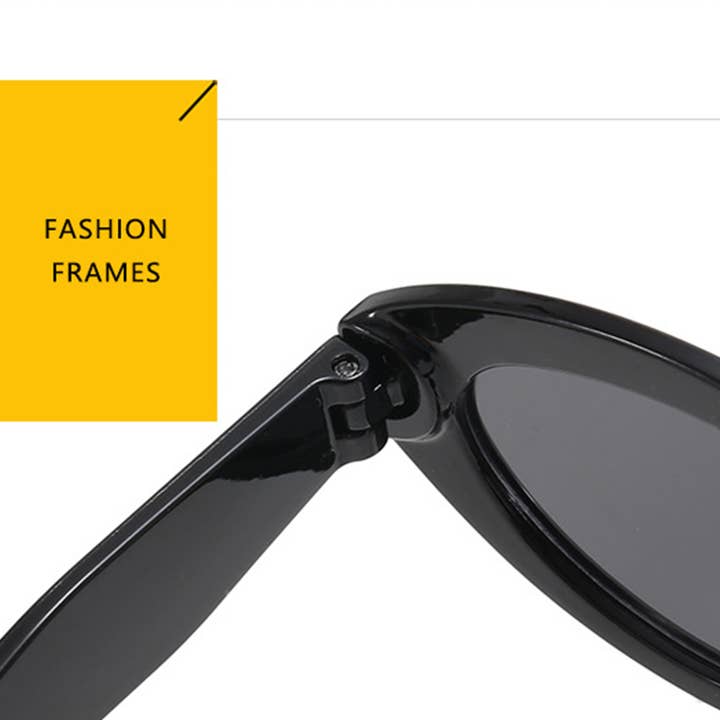 ACCITY - Wholesale Sunglasses - Women's - PERSONALIZED TRENDY SUNSHADE OVAL SUNGLASSES_CWASG03157