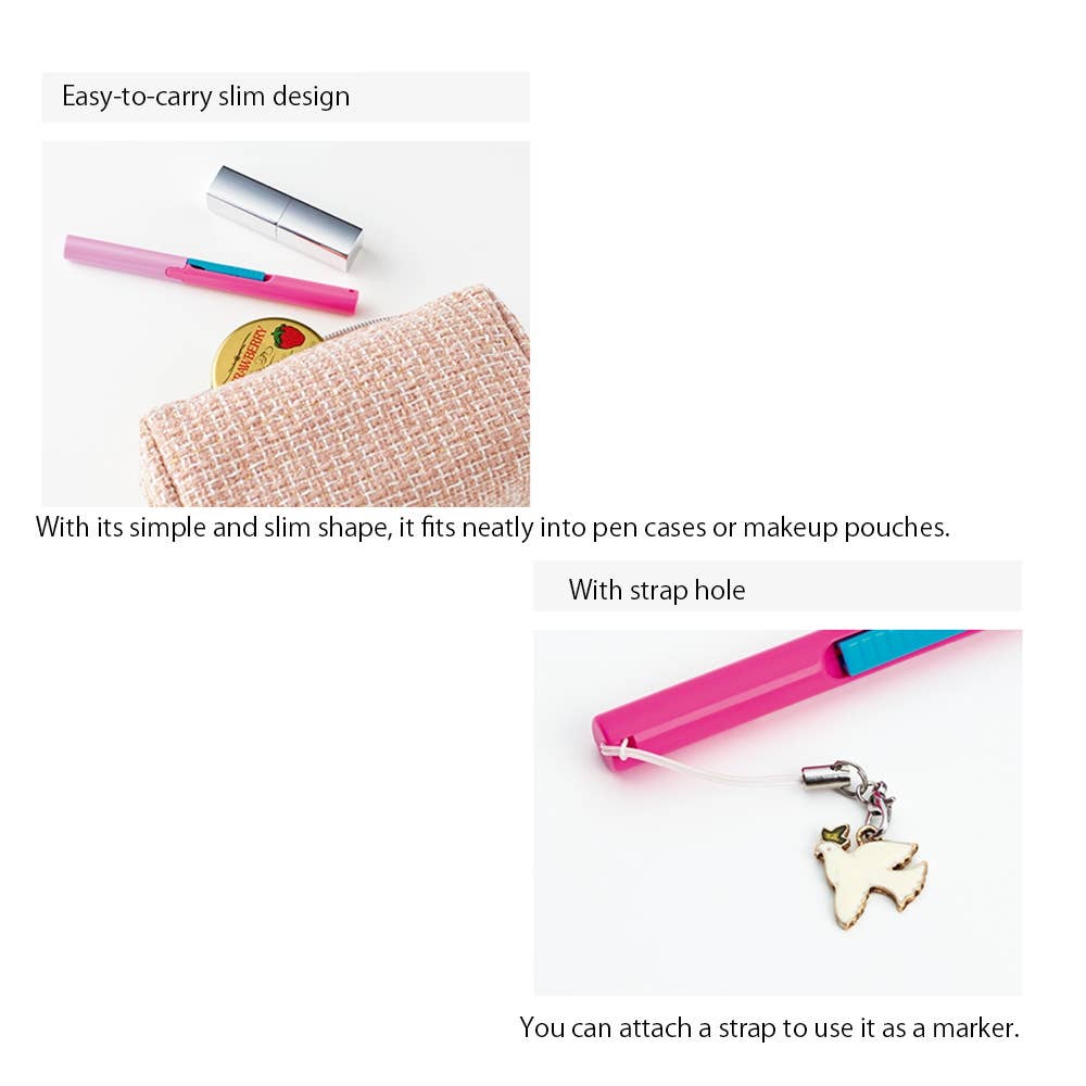 Hakubundo - Wholesale Scissors - 【JAPANESE STATIONERY】PLUS TWIGGY SCISSORS VERY SLIM PORTABLE1