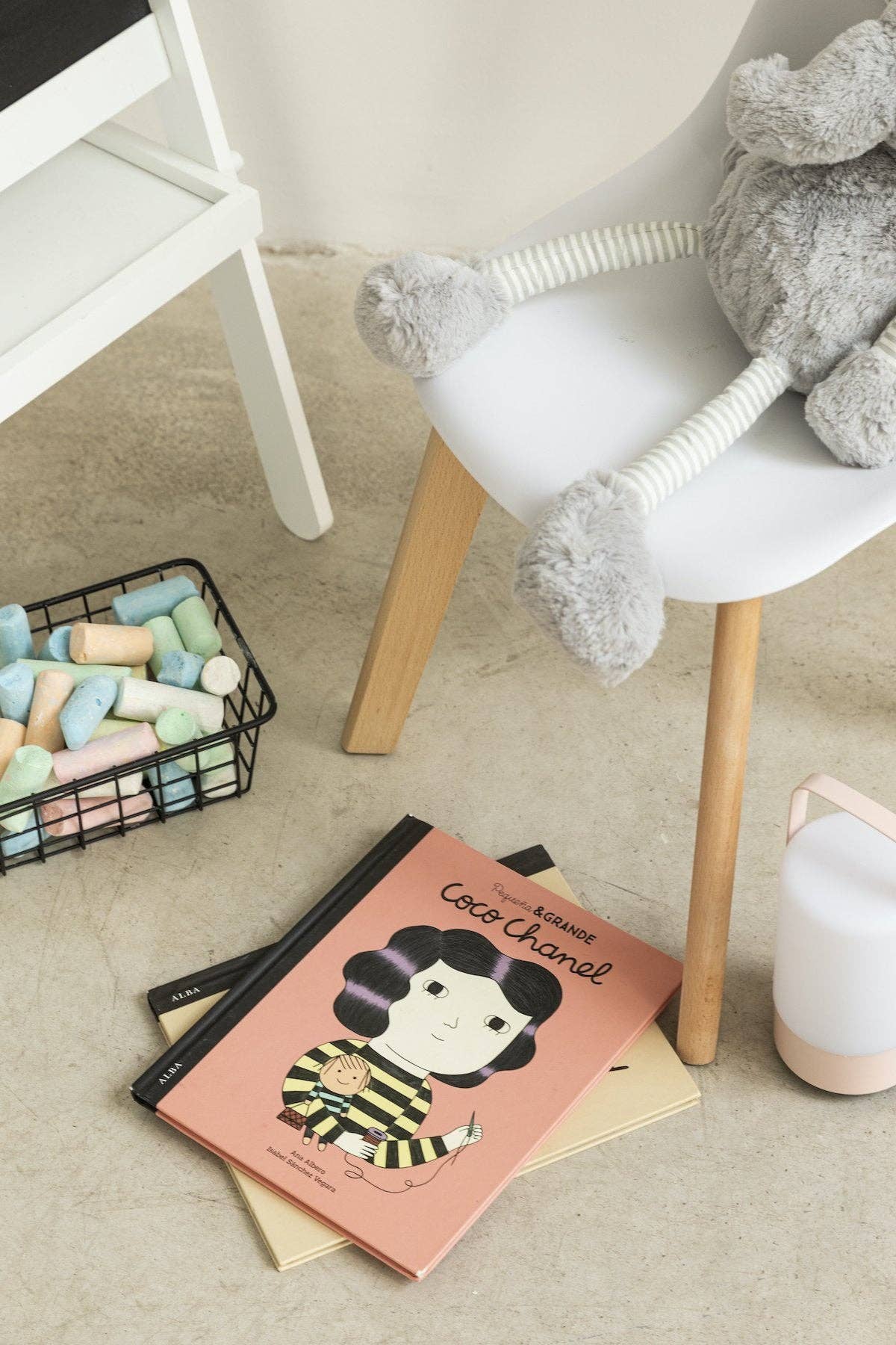 Bruna - Venta al por mayor Sillas - Niños - Silla Valentina Blanca · Deco ·4