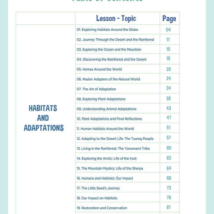 Brings Joy Learning - Wholesale Education - 1st Grade Unit 3: Nature's Symphony3